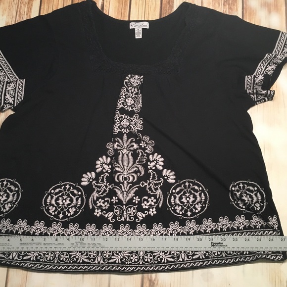 Kim Roger’s “Woman” Collection dressy blouse 1X - Picture 8 of 8